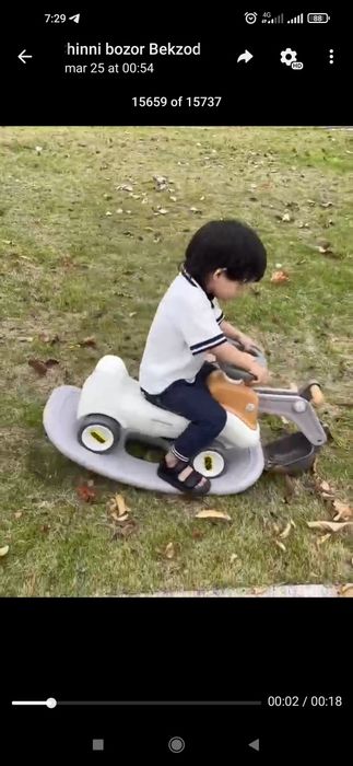 Детские игровой качалка. Bolalar xadinokli oʻyinchoq