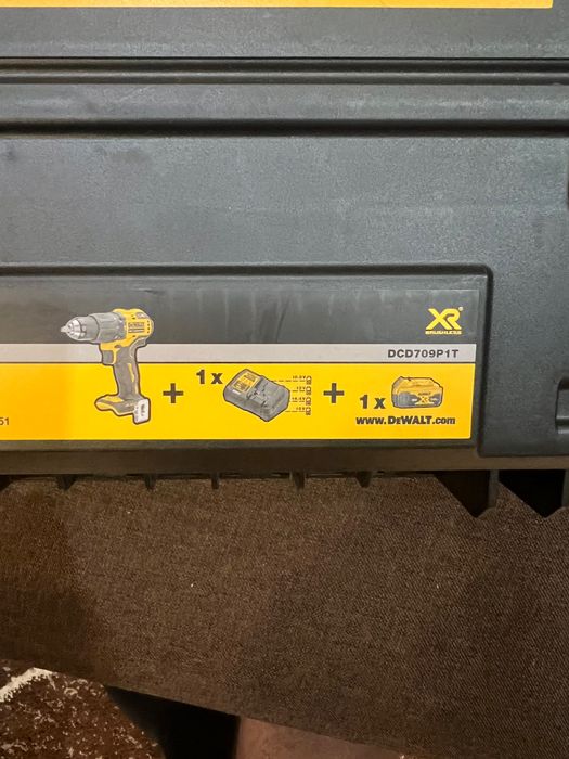 Акумулаторен ударен винтоверт DeWALT DCD709, 18 V