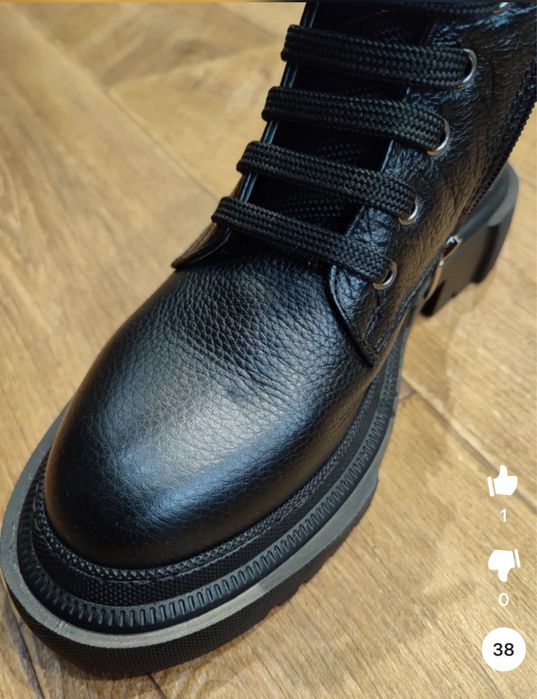 Ботинки утепленные новые