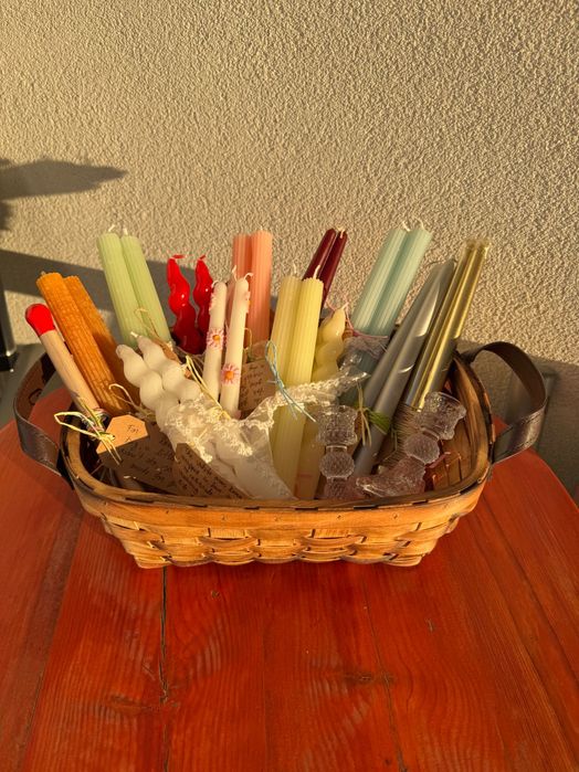 Cadou de nunta pentru miri Set 24 lumanari cu mesaje