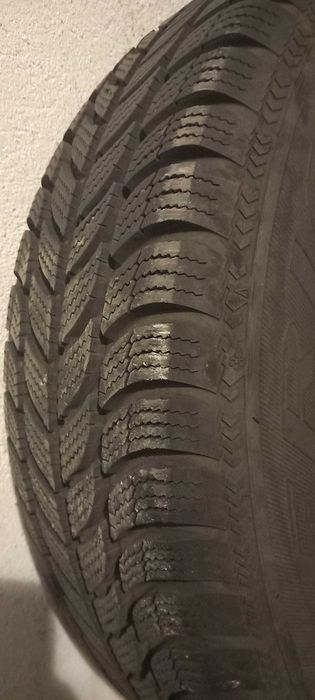 Jante aliaj Audi A3 model 2001 cu anvelope de iarna  195/65/R15