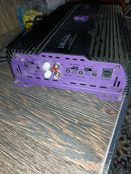 Usliter 4 kananl mono blok 1300 watt