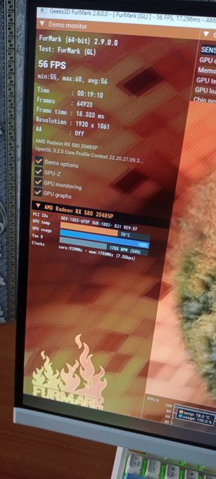 Видеокарта Rx580