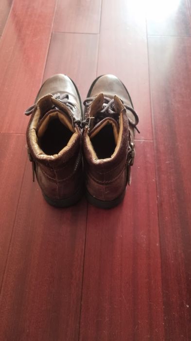 Ghete piele îmblanite 41