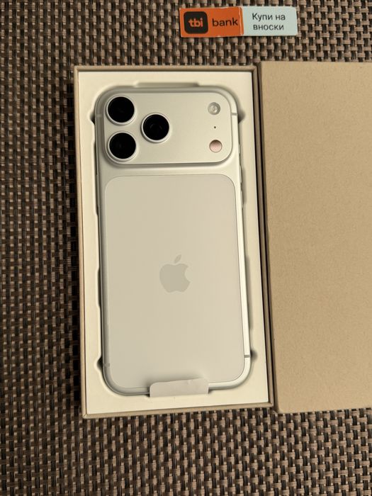 НОВ!*ЛИЗИНГ* iPhone 17 Pro Max 256Gb Silver ГАРАНЦИЯ