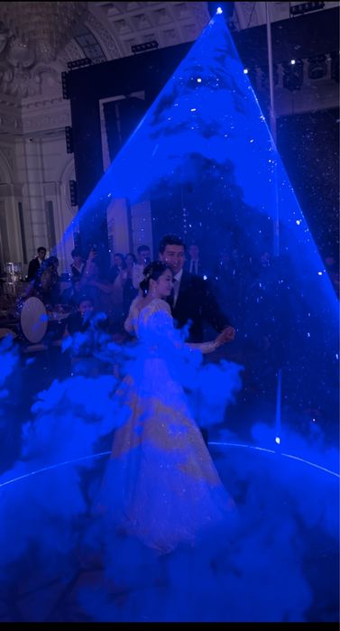 Эффект золушки! Снег! Лёхкий дым !Алматы