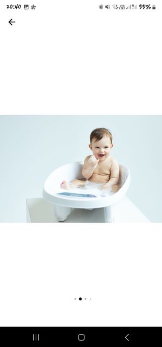 cadita beblusi cu termometru si cantar 0-2 ani