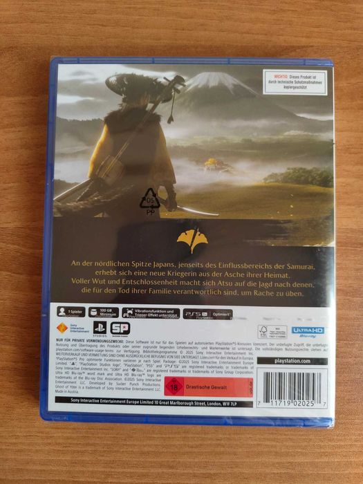 Ghost of Yotei PS5 - нова, запечатана
