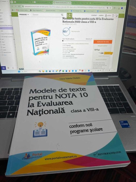 Modele de texte pentru nota 10 la Evaluarea Nationala 2022  a VIII-a
