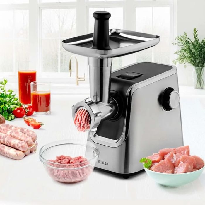 Нова месомелачка със сокоизстисквачка за домати Muhler MG-1808TS, 1800W