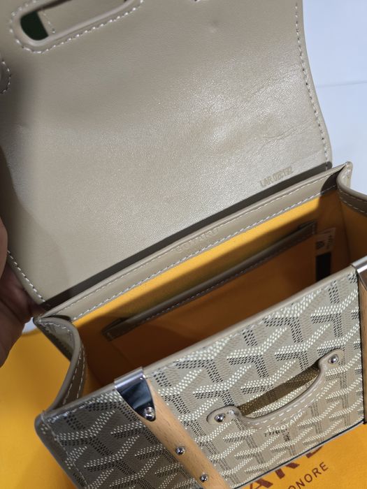 Налична чанта Goyard Saigon Бежов