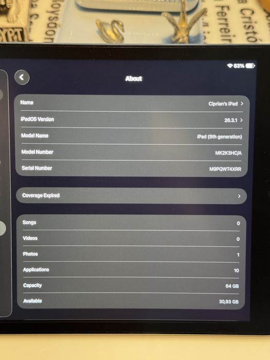 iPad 9 (2021) 10.2” | Apple A13 Bionic