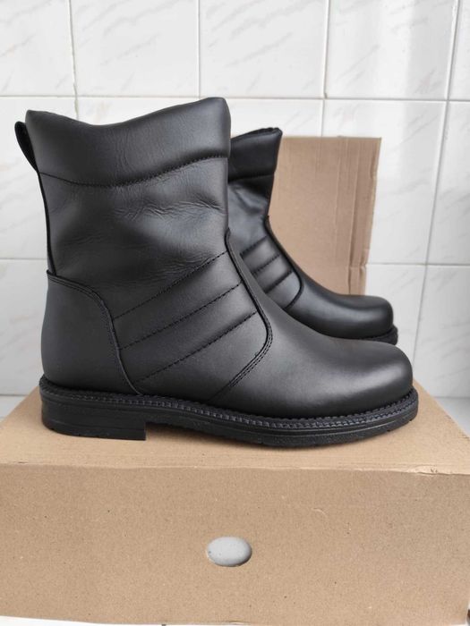 Нови мъжки кожени боти №42