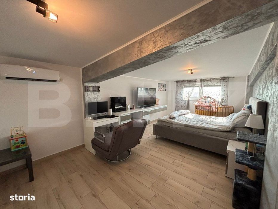 Apartament ultrafinisat cu 4 camere, tip penthouse, zona Billa
