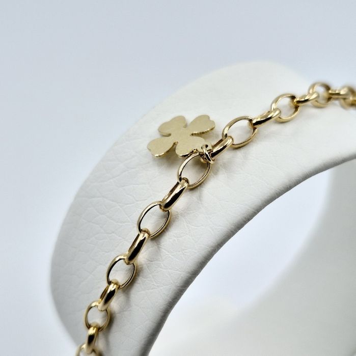 Bratara din aur de 14k pentru picior, 3.48g | GlobalCash.ro #GO113791