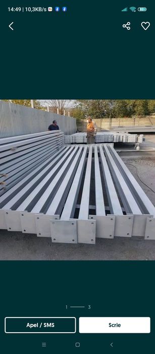 Vand hala metalica 6 X 10