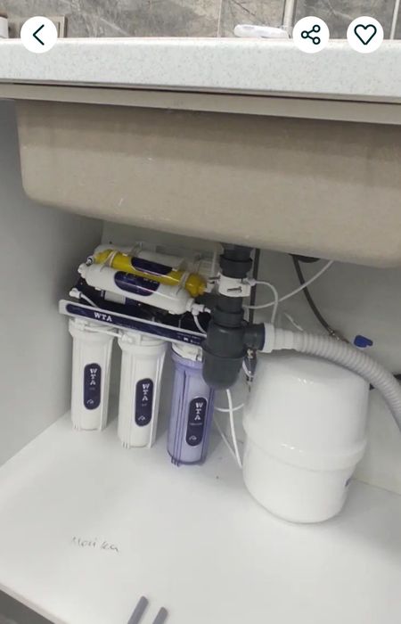 Замена фильтров для очистки питьевой воды недорого. Ремонт аппарата.