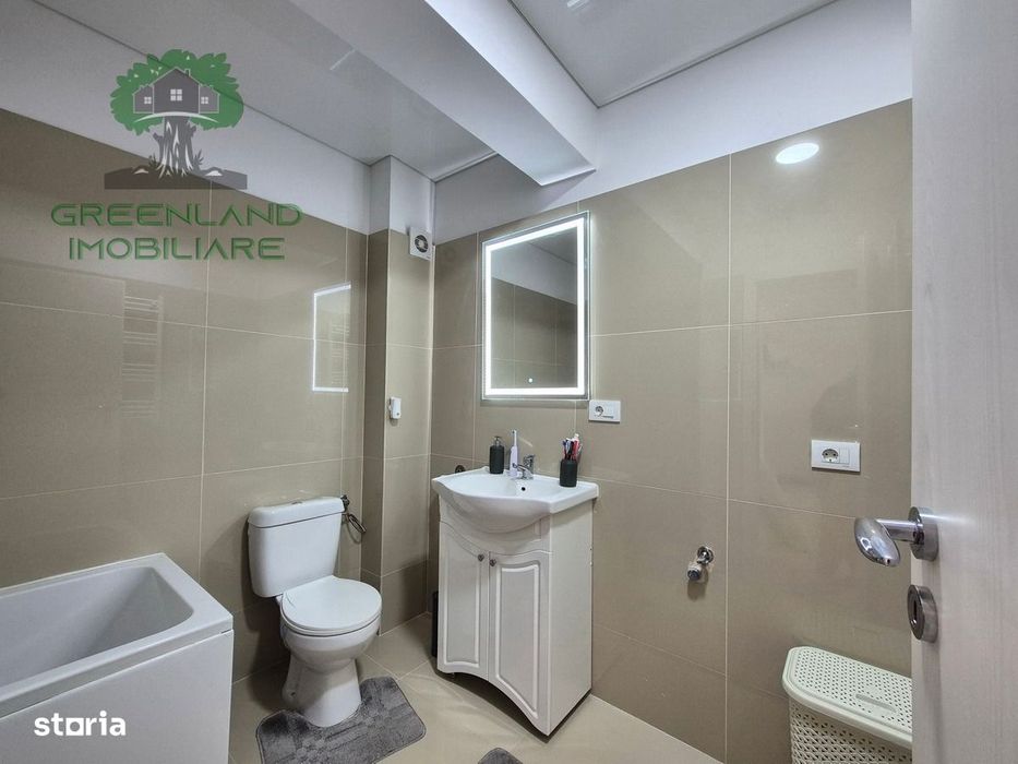 Ap 2 Camere, Mobilat si Utilat,Bloc NOU, LIFT, etaj 3, Parcare, Bucium