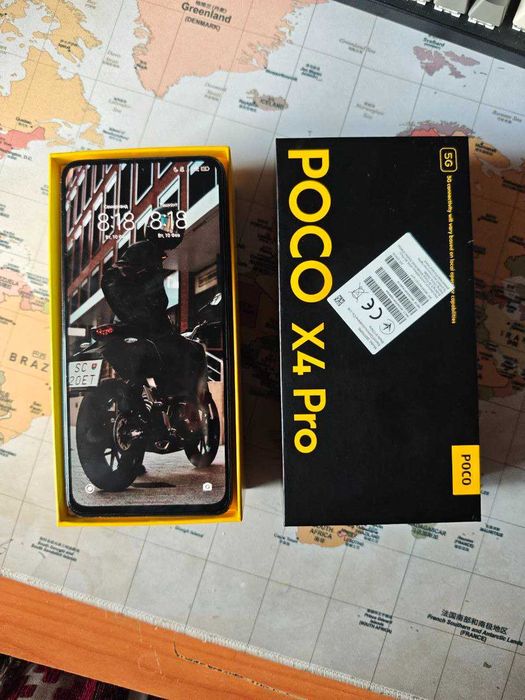 POCO x4 PRO 5G | пользовался сам | коробка документ