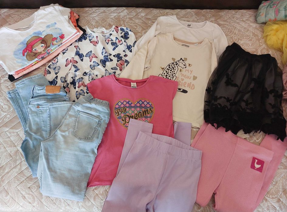 Дрехи лот за момиче 116