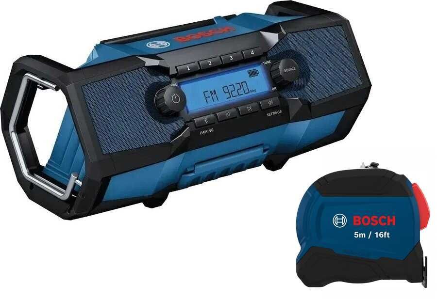 Акумулаторно радио Bosch GPB 18V-3 C ,18V, FM, Professional, Bluetooth без батерии и зарядно
