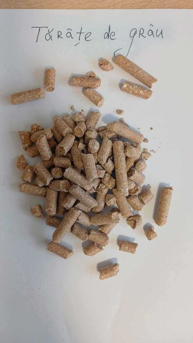 Tărâțe de grâu furajere granulat | Pentru animale