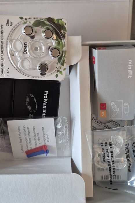 Слухов апарат Oticon Jet 2 miniRITE + подарък 24 батерии, 48 channel