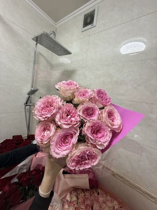 Цветы розы свежие