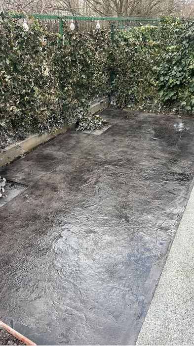Beton amprentat si elicopterizat concept