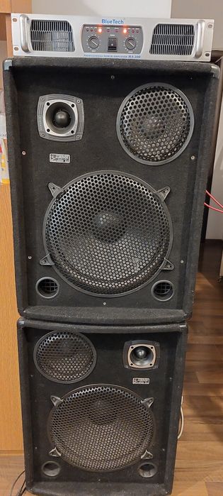 Boxe pasive + amplificator