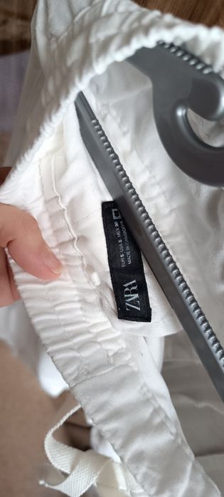 Льняные брючки НМ и Zara