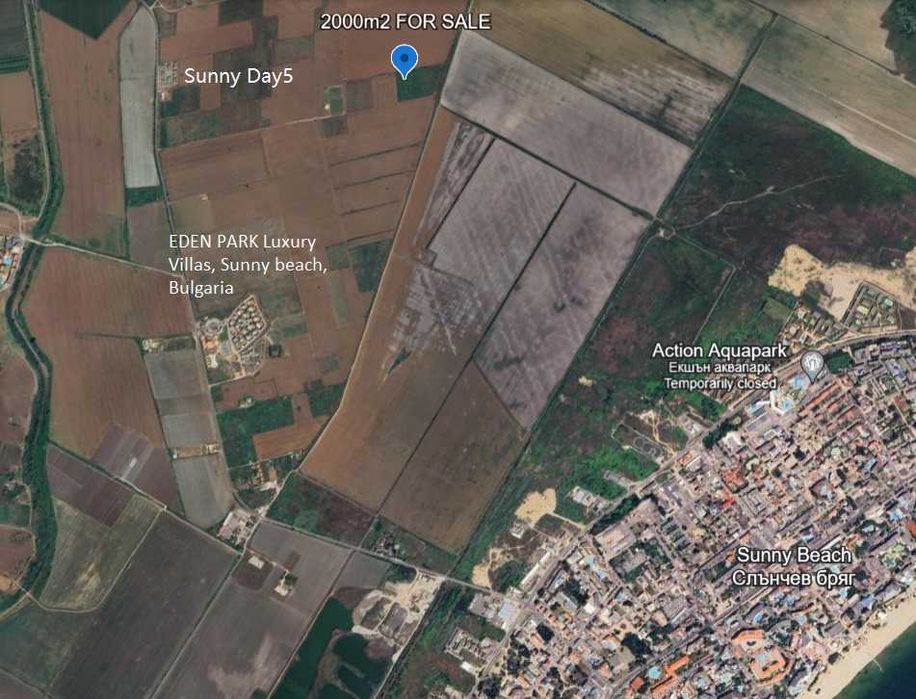 Продава се Парцел в к.к. Слънчев бряг - 2000 кв.м за 13 €/кв.м - Снимка #1