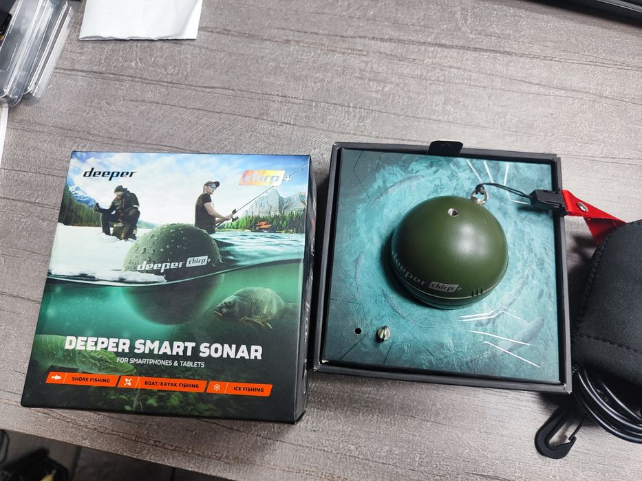 Продам беспроводной эхолот Deeper CHIRP +