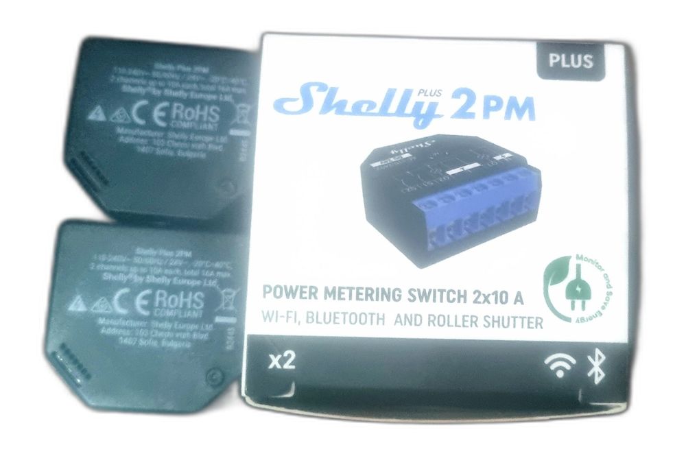 Shelly Plus 2Pm Set x2