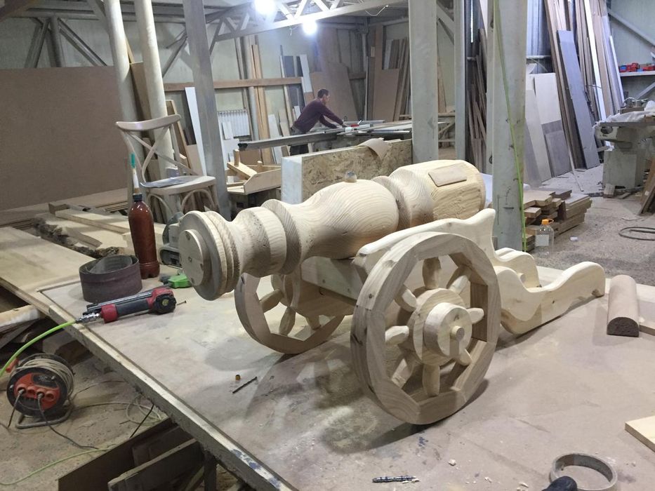 Деревянные пушки