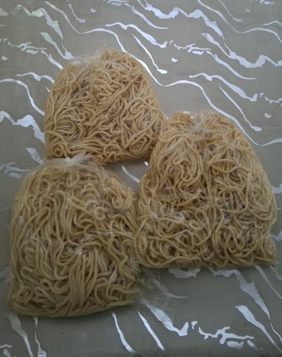 Готовые лагманное тесто