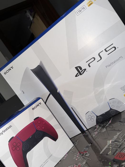 PlayStation 5 1ТБ + два джойстика С ГАРАНЦИЯ + ИГРИ