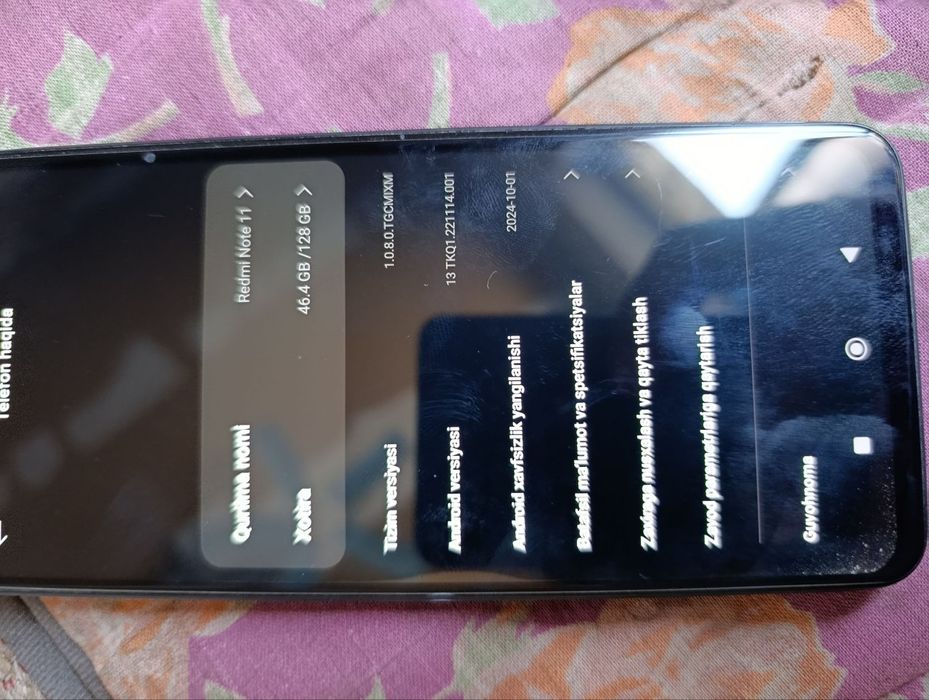 Redmi not 11 6/128