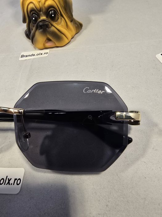 Ochelari de soare Cartier CT0439 Black, made in Italy