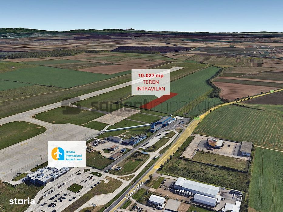 Teren intravilan – zona Aeroportului Internațional Oradea