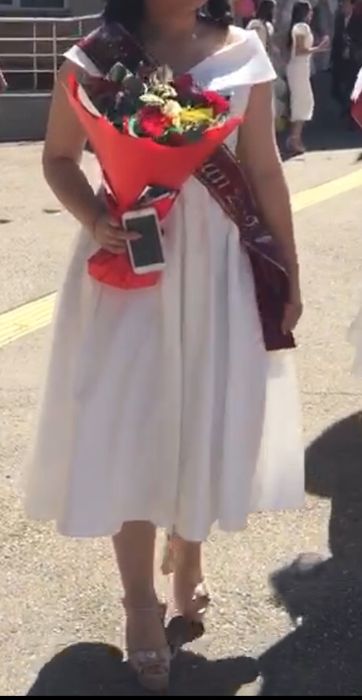 Белое платье Турция