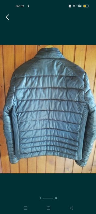 Geacă Zara Man M piele naturala bărbați