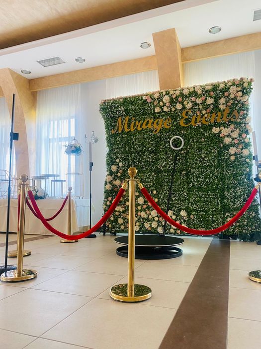360⁰ Selfie Video Booth / oglinda foto / foto booth / Aranjamente flor