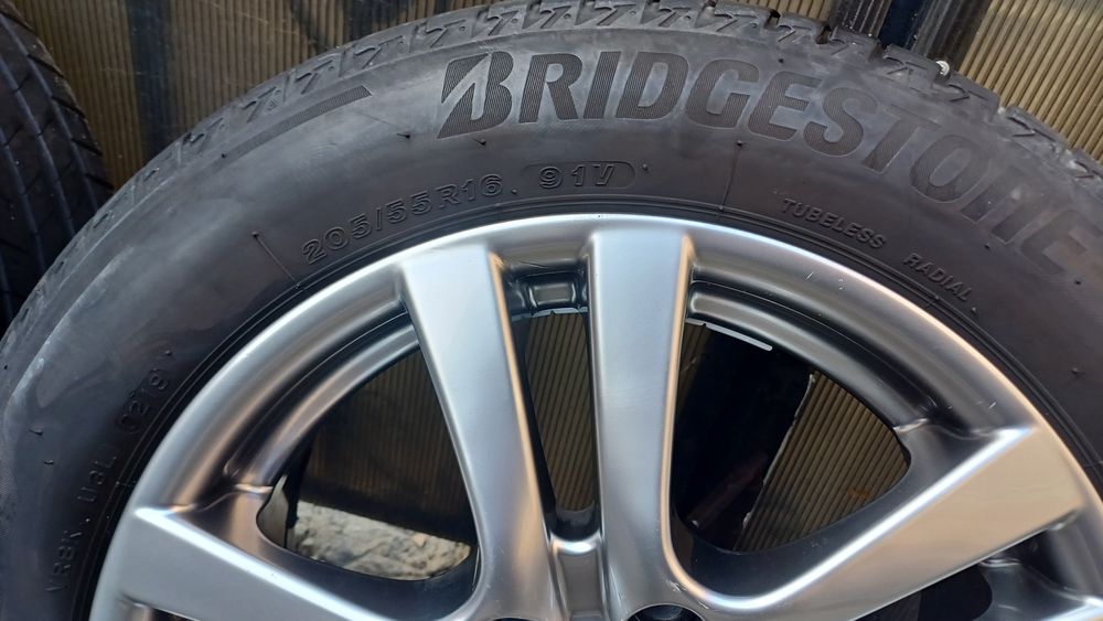 Jante magneziu audi vw cu cauciucuri  5x112 pe 16 Import Germania