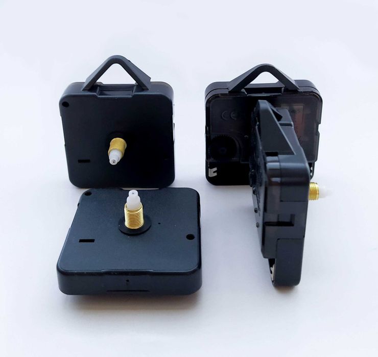 Безшумен Механизъм за Стенен Часовник с Плавен Ход.Качествени Механизми за Стенни Часовници с Дълга Ос/Резба.Смяна на Цъкащ Механизъм Стрелки 3D Цифри