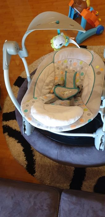 Leagăn bebe magnetic cu muzica si vibratii