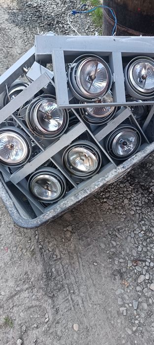 Lampi vintage din aluminiu