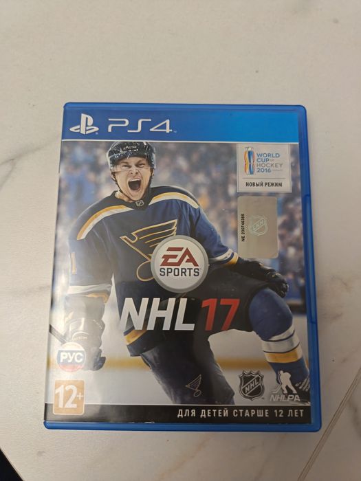NHL 17 для PS4 — хоккейная игра на диске