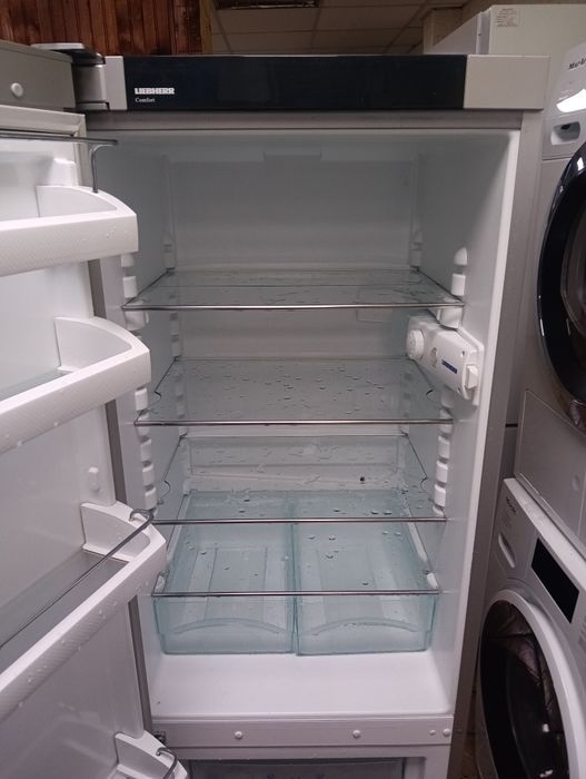 Иноксов комбиниран хладилник с фризер Liebherr 24 месеца гаранция!!!