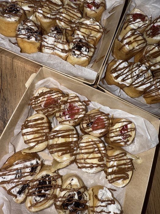 Блины роллы к чаю